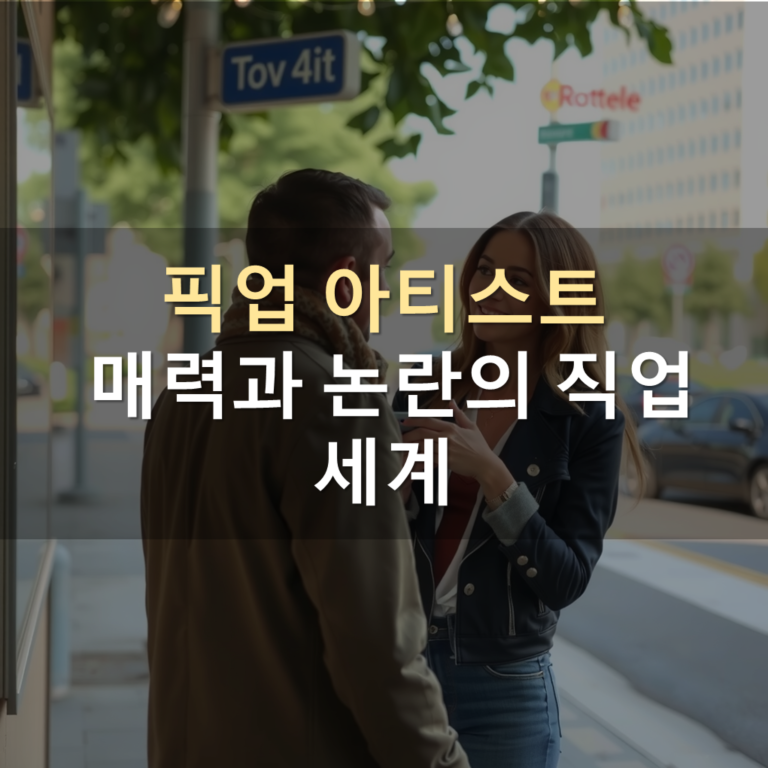 픽업 아티스트 매력과 논란의 직업
