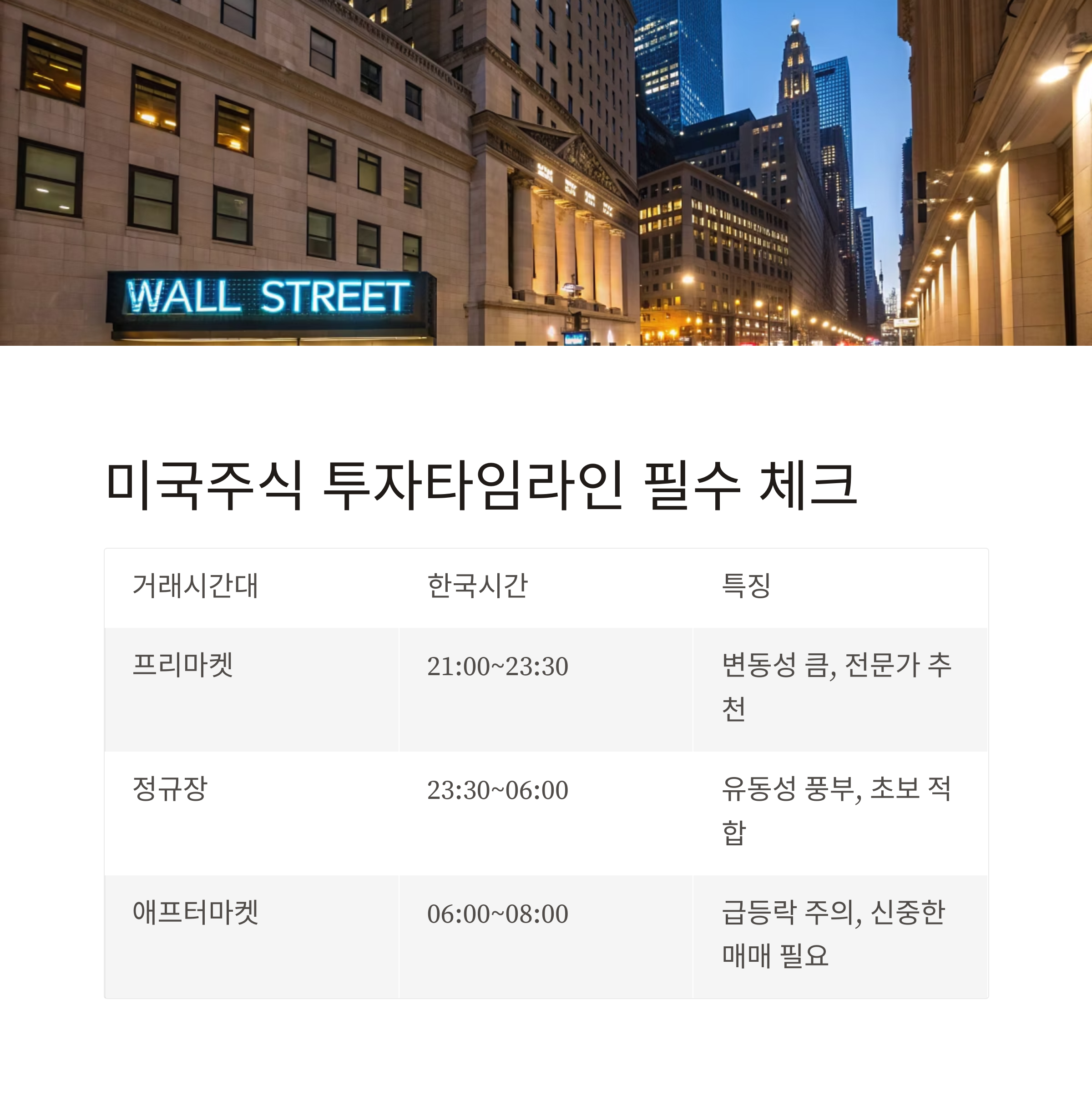 미국주식 초보자, 미국주식 첫걸음 가이드