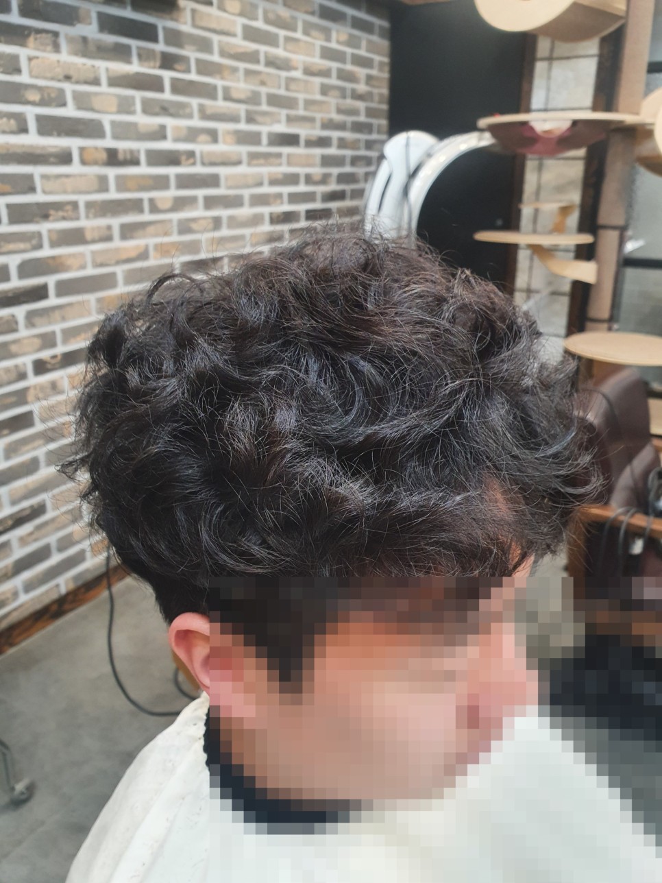 여자 숏컷 베이비펌 내추럴하고 오래가요~ 남자 투블럭 베이비펌& 35