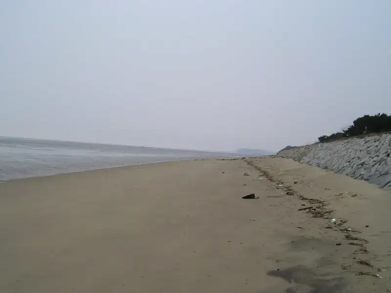주문도 뒷장술 해변 전경