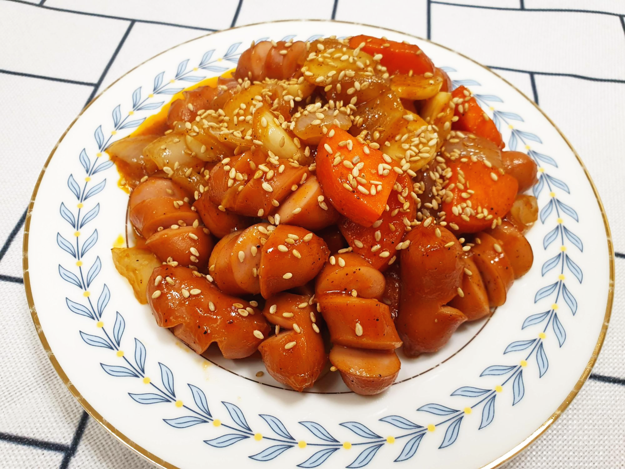  소세지야채볶음 만들기 초간단 쏘야볶음 요리 레시피