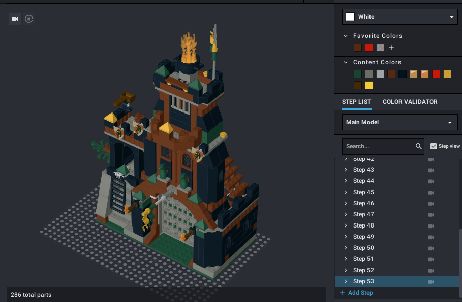 9747 타워 탈출 조립설명서 - 최종 결과