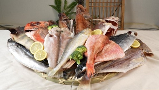 반건조생선