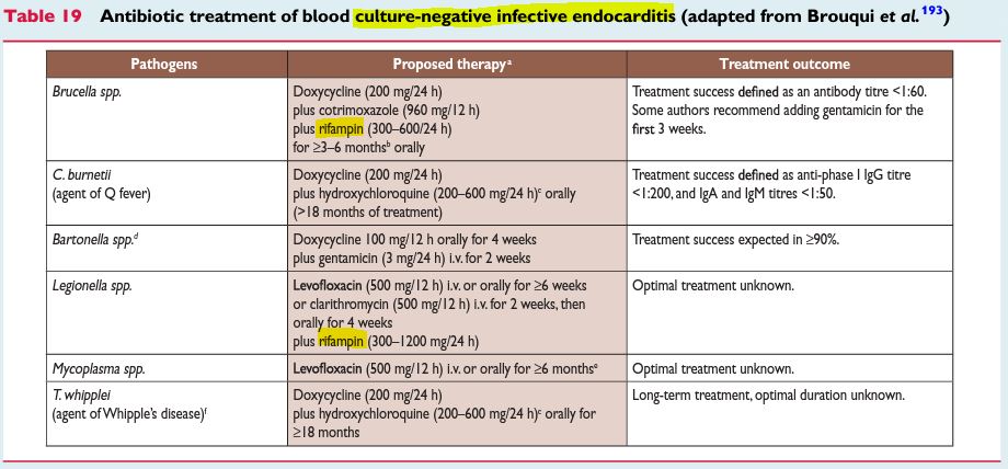 Rifampin, 심내막염, infective endocarditis, 2015 ESC, 2015 AHA guideline - 2015 ESC IE guideline Rifampin, 심내막염, infective endocarditis, 2015 ESC, 2015 AHA guideline - 2015 ESC IE guideline