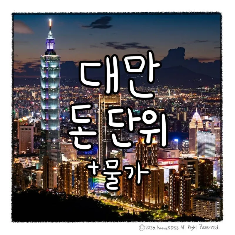 대만 화폐 단위 종류 환율 환전 계산_5