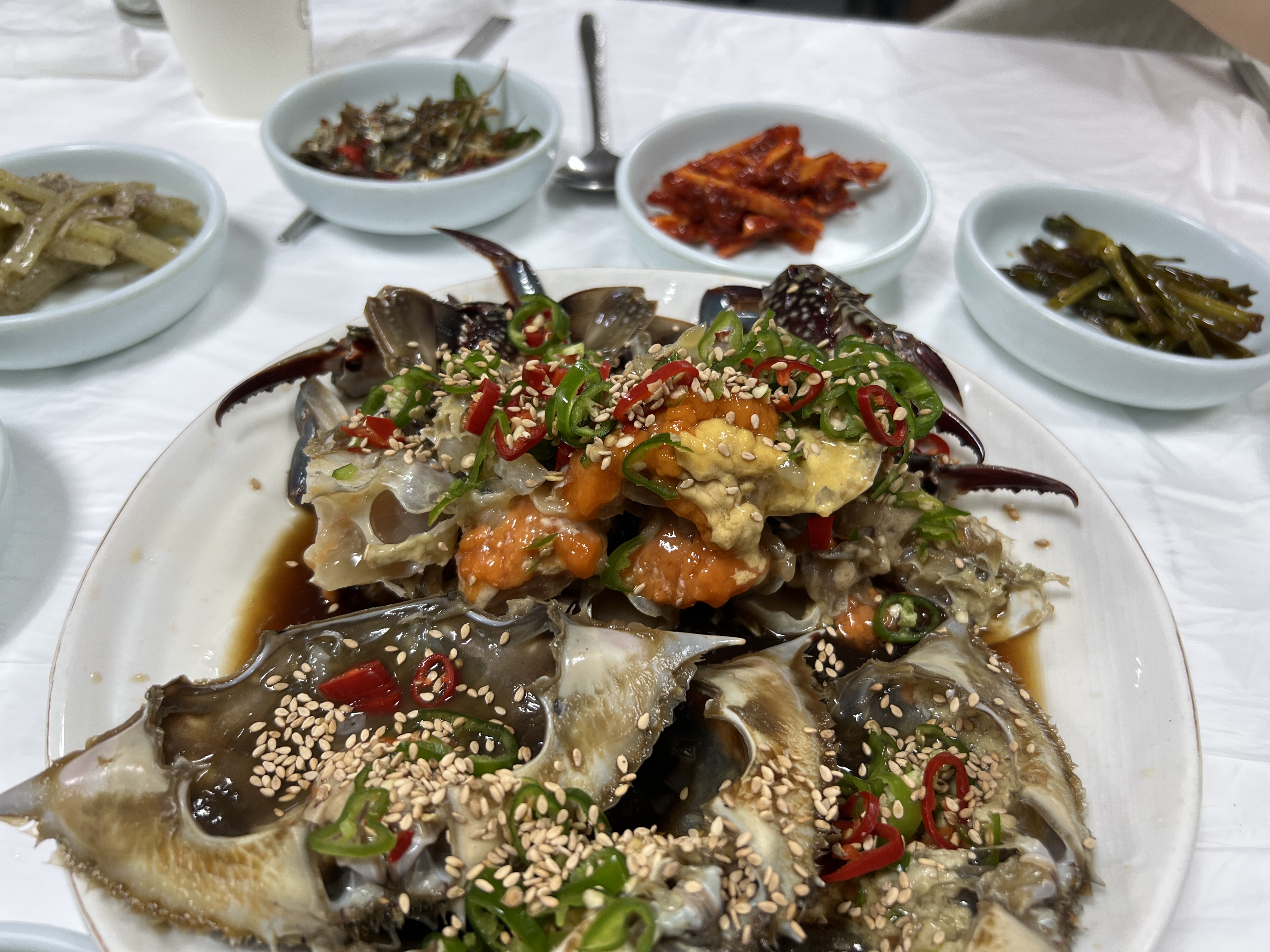 알이 꽉찬 간장 게장