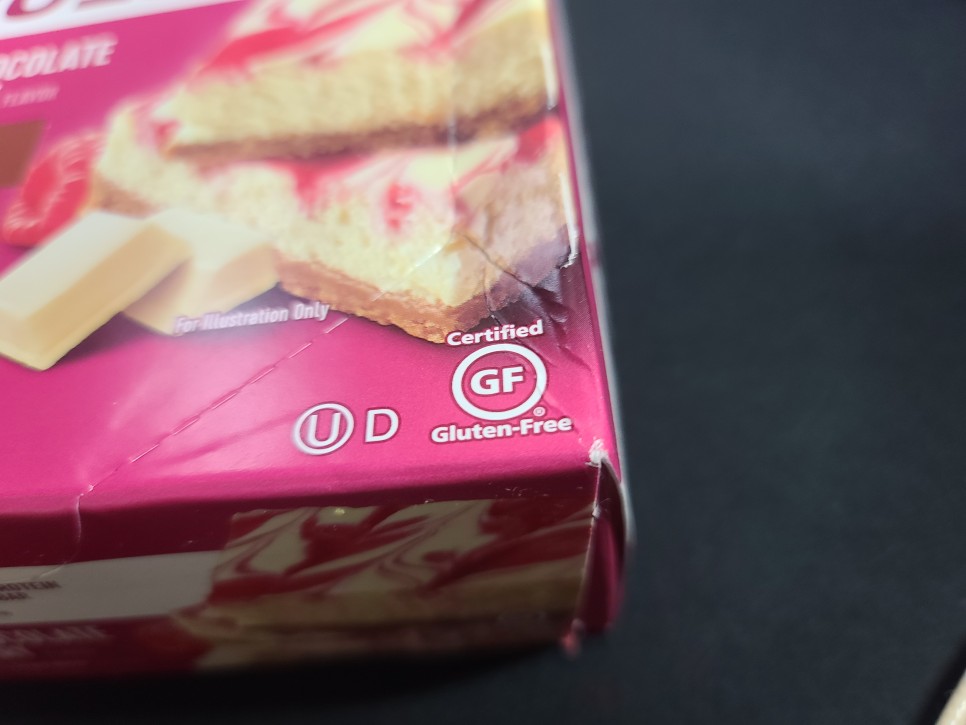 구입한 저녁식사 대신 탄박질 공급 퀘스트 프로틴바 화이트 초콜릿 라즈베리 10