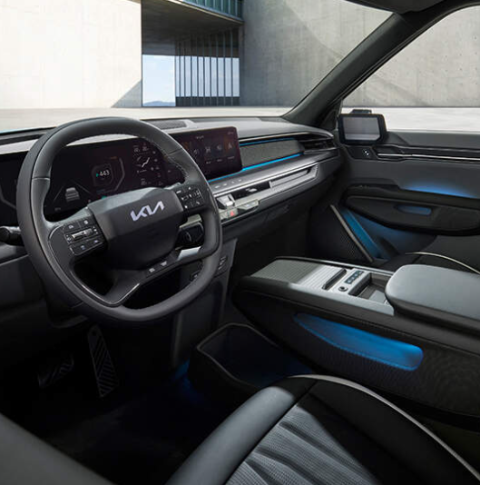 2025 EV9 GT 전용 내부 인테리어
