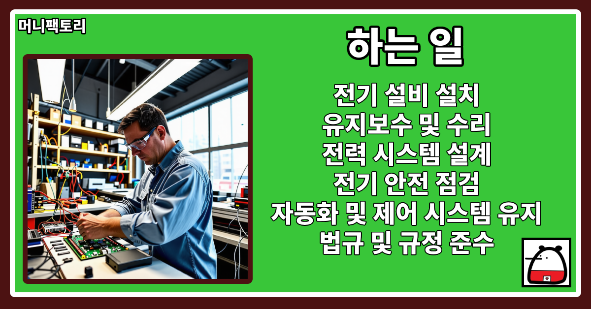 전기기술자하는일