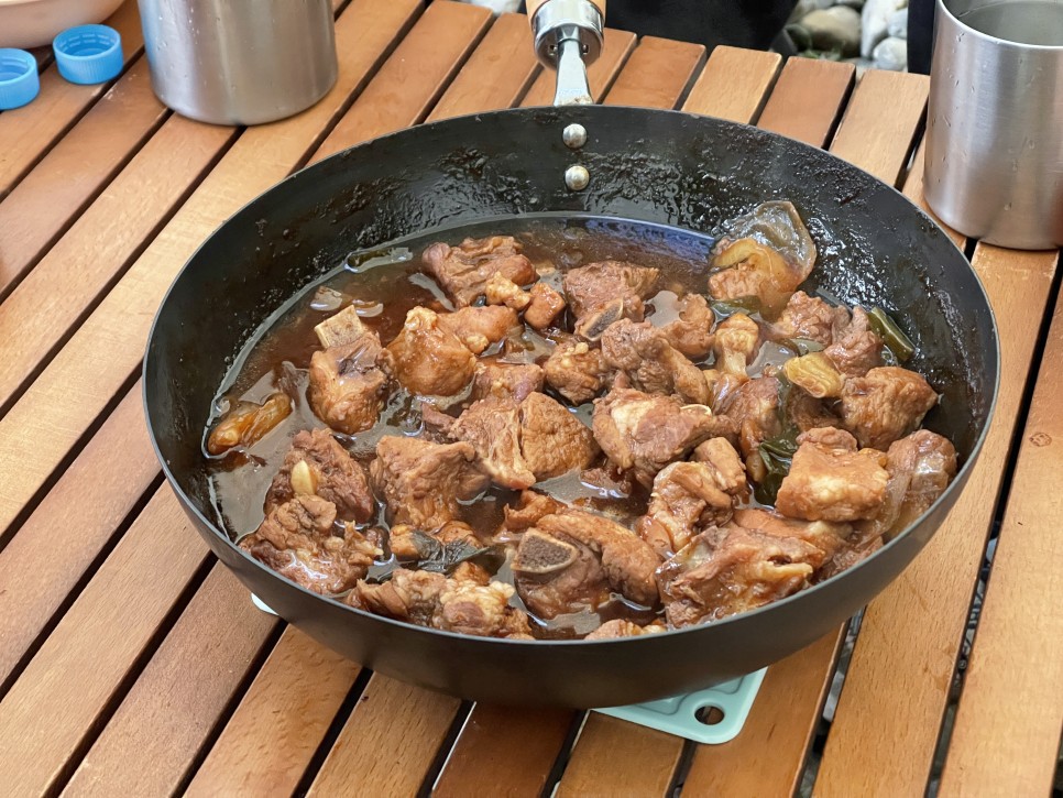 / 쩝쩝박사님들과 신나는 먹부림 [캠핑기록] 수주팔봉 노지캠핑 52