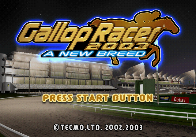  갤럽 레이서 2003 A New Breed 북미판 Gallop Racer 2003 A New Breed USA (플레이 스테이션 2 - PS2 - iso 다운로드)