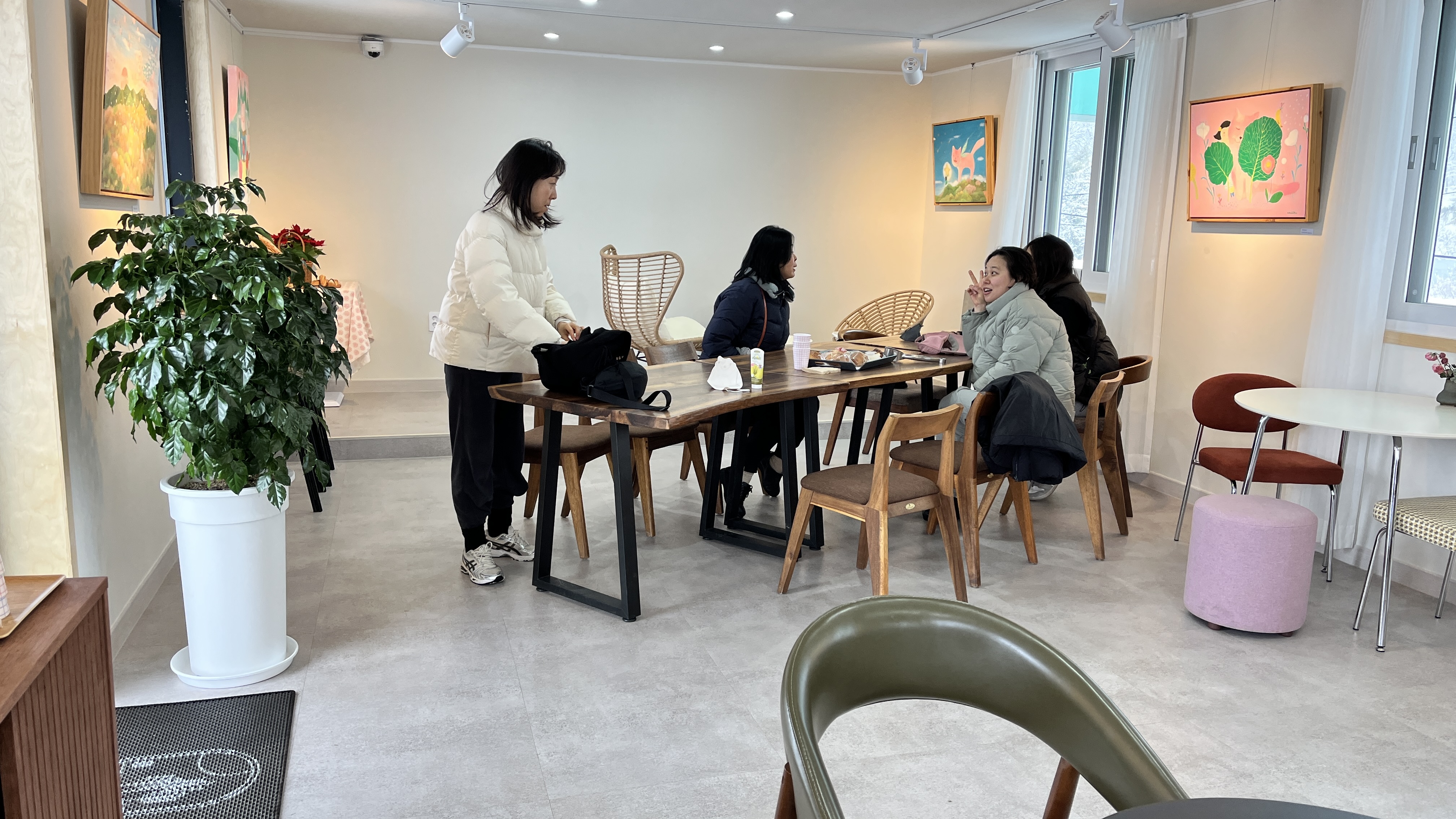 논산 베이커리 카페, 상월 제빵소 2층 카페 공간