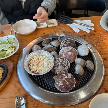 사또횟집 조개구이