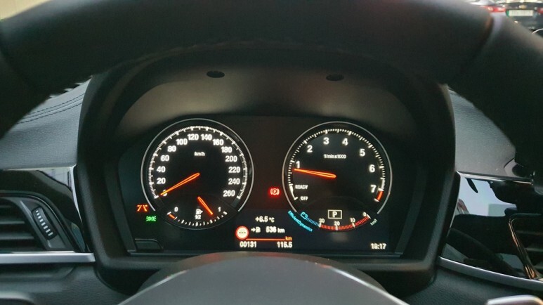 BMW - X1 xLine SE - 계기판