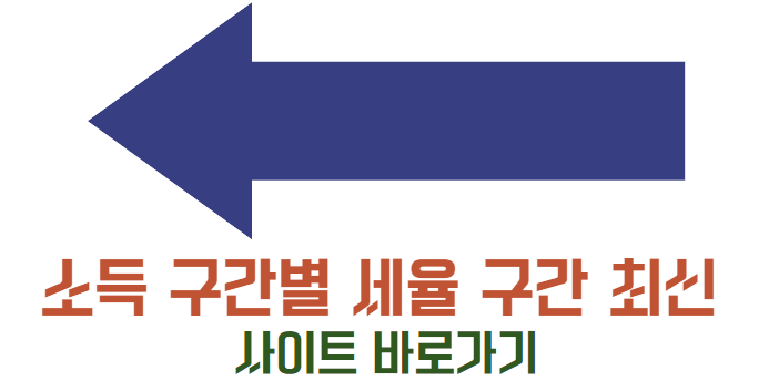 소득 구간별 세율 구간 최신 데이터 보러가기
