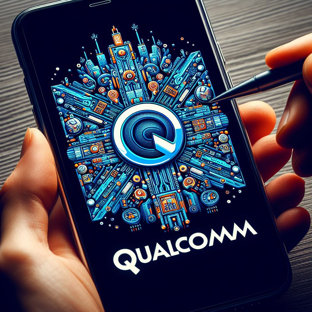 퀄컴(Qualcomm) 기업 로고 이미지