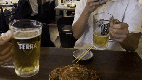 생맥 짠 하는 gif