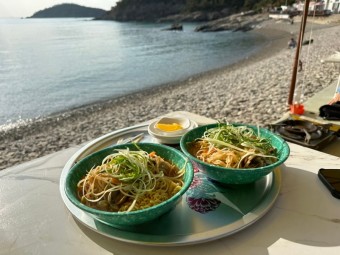  바지락 라면
