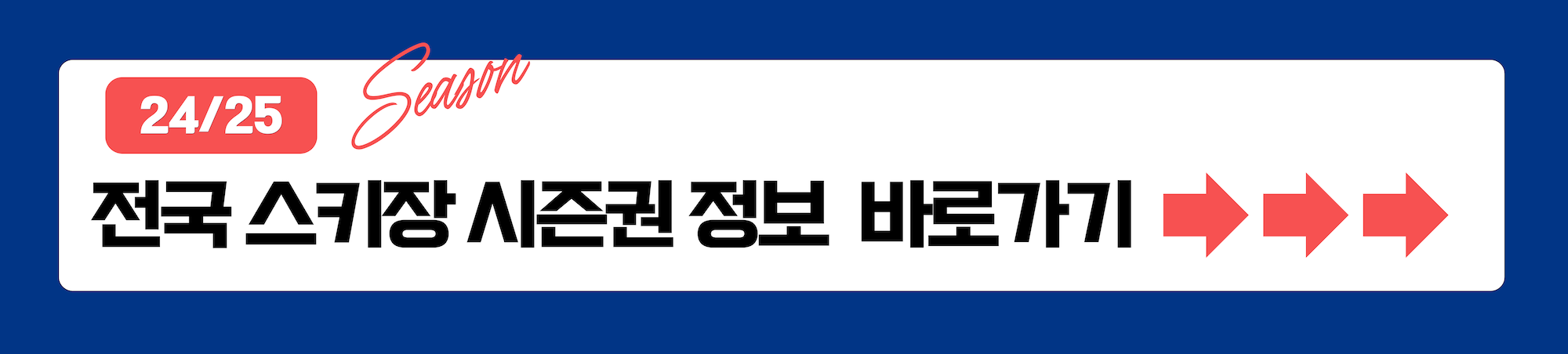 스키장 시즌권