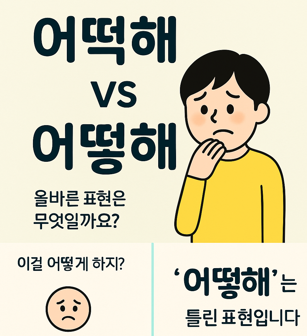 이걸 어떡해 하지