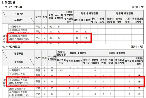 수도권미용대학-명지전문대