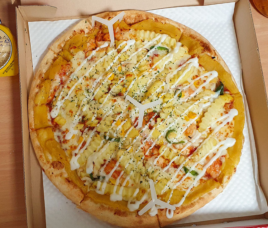 아이리쉬 포테이토 피자