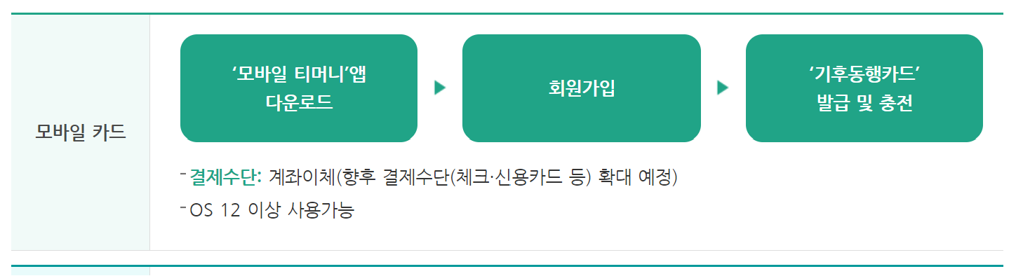 기후동행카드