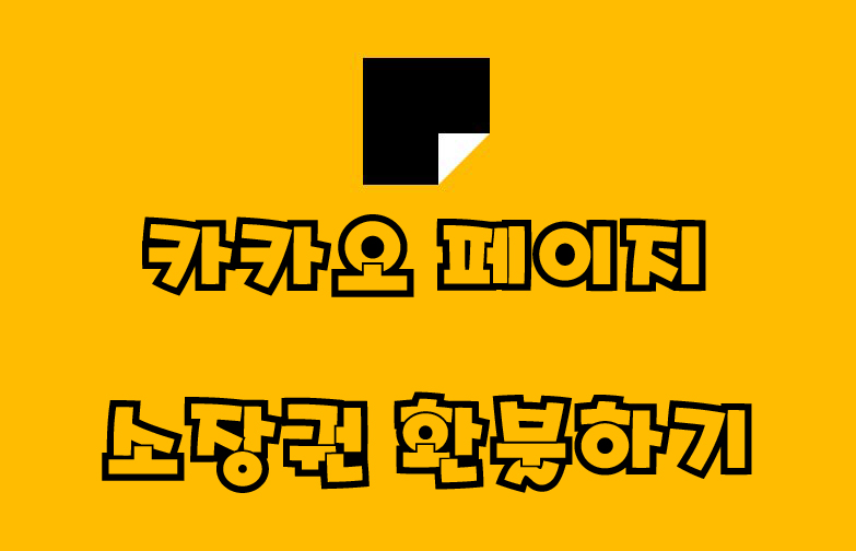  카카오 페이지 소장권 환불방법