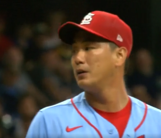  1⅔이닝 7피안타 4실점 강판 김광현 등판일정 한국시간 선발일정