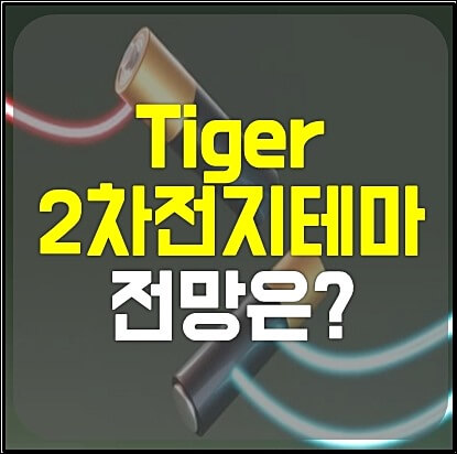 tiger 2차전지 1