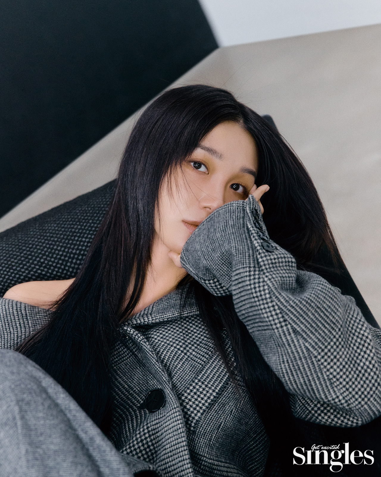  에이핑크 정은지 2022년 싱글즈 12월호 화보