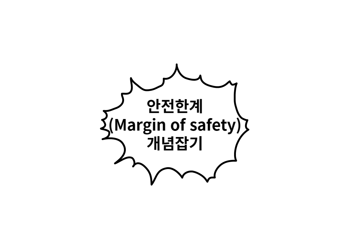  기업이 손실을 안보는 마지노선 판매량, 안전한계(Margin of Safety)