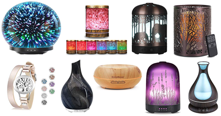  Aromatherapy : Used as a Home Deco tool with the functionality of the aromatic amines