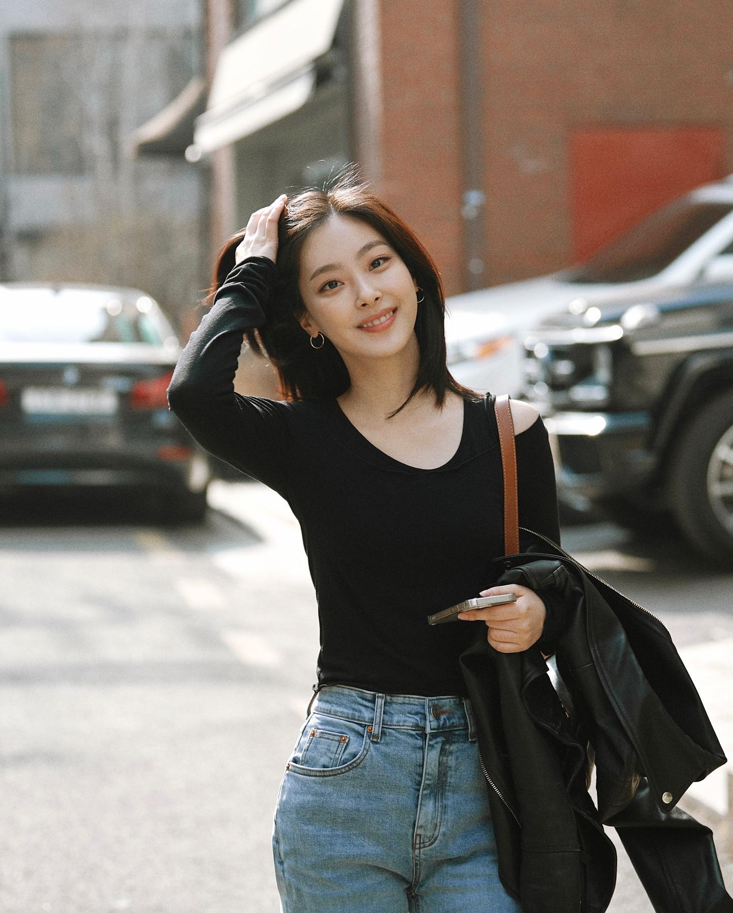 최희진 촬영 현장