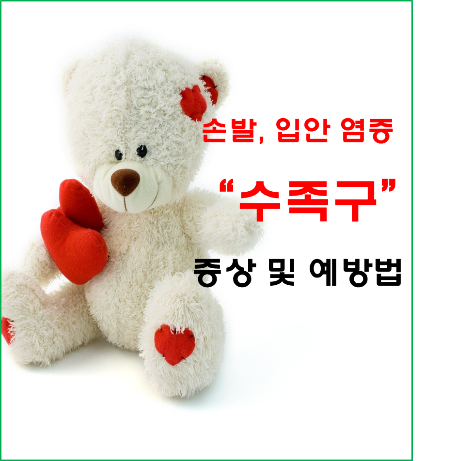  손발 입 안 염증 수족구병으로부터 우리 아이 지키기