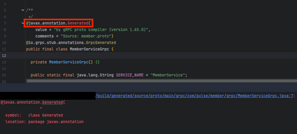 gRPC 에러