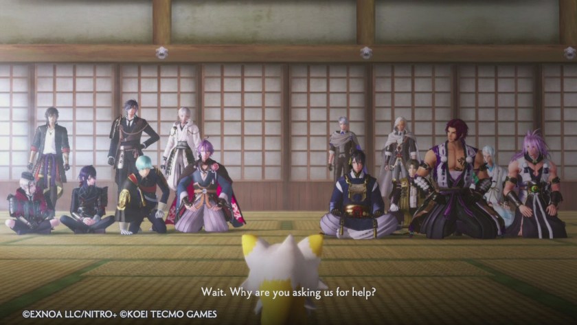  도검난무 무쌍 Touken Ranbu Warriors 리뷰