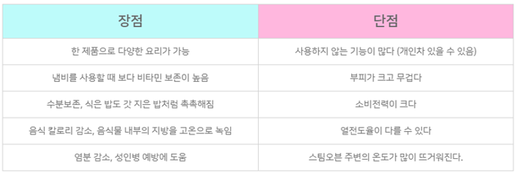 SK매직 스팀 오븐 장단점 총정리