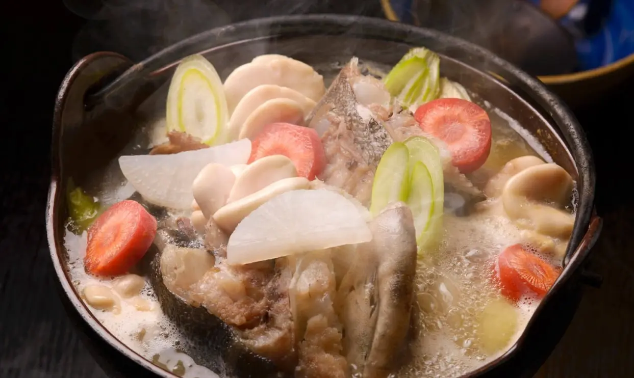 아오모리 명물 대구 자파 수프( 鱈のジャッパ汁)