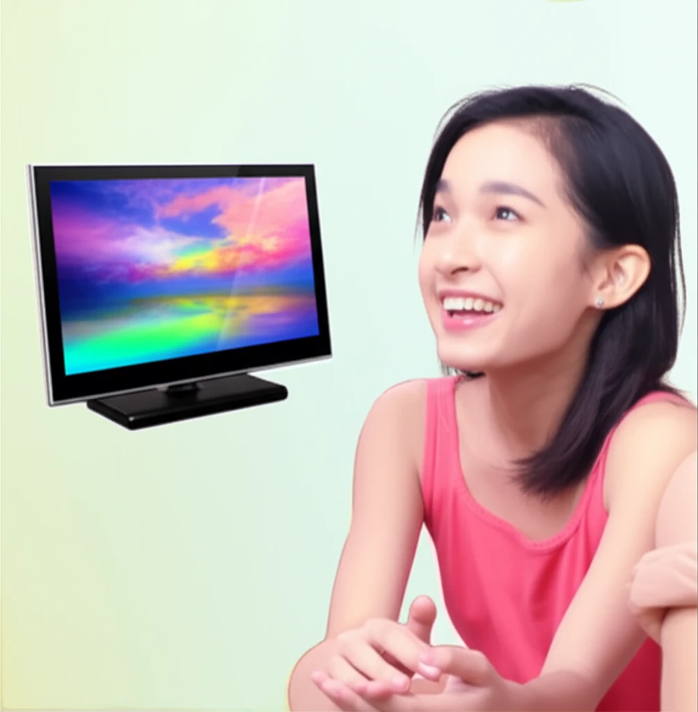 가성비 끝판왕! 와이드뷰 HDTV 안
