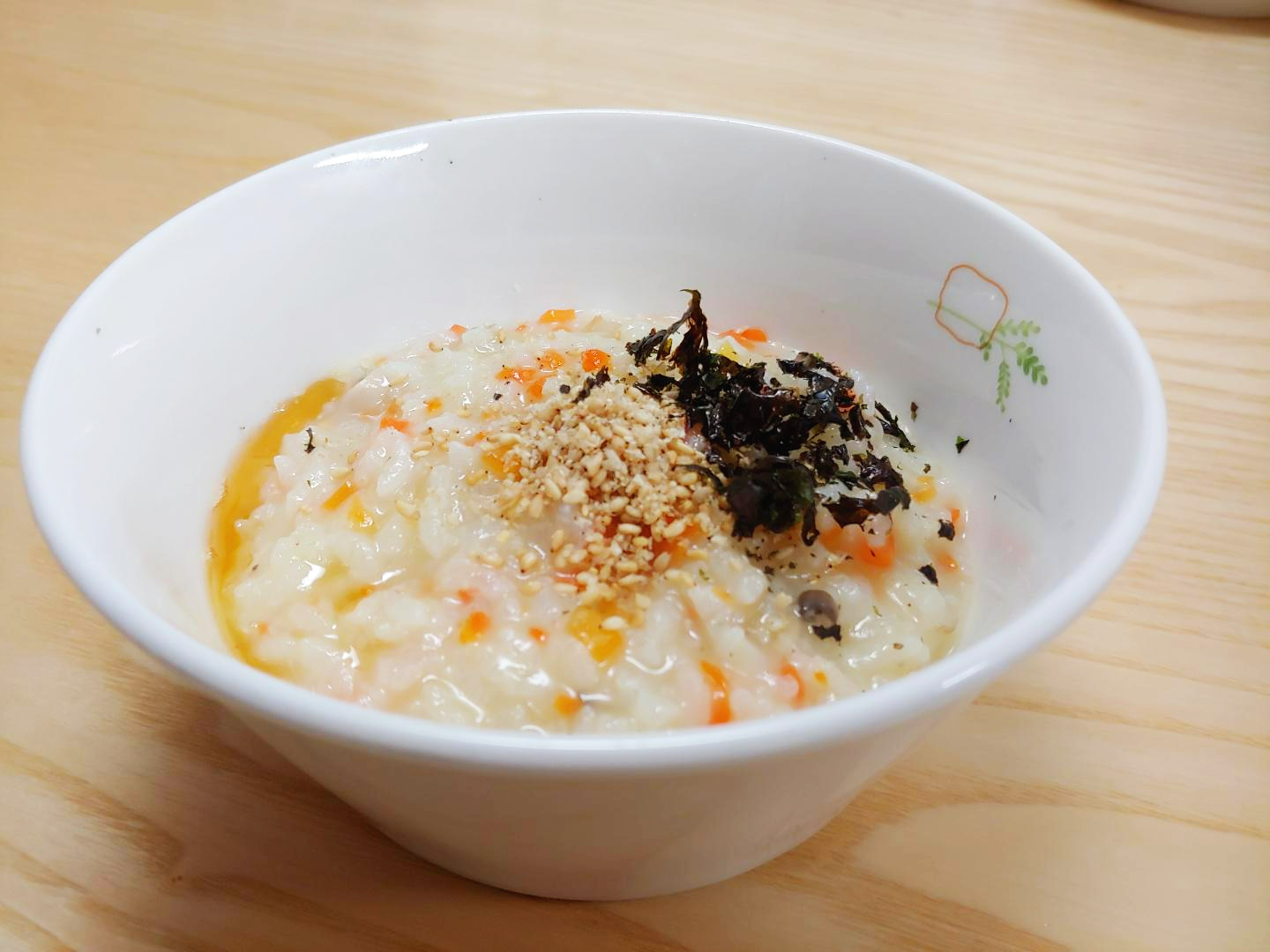  뽀얀 백합죽으로 겨울철 기력회복 하기.