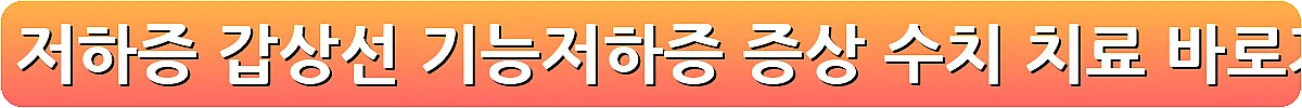 갑상샘 저하증 갑상선 기능저하증 증상 수치 치료_22