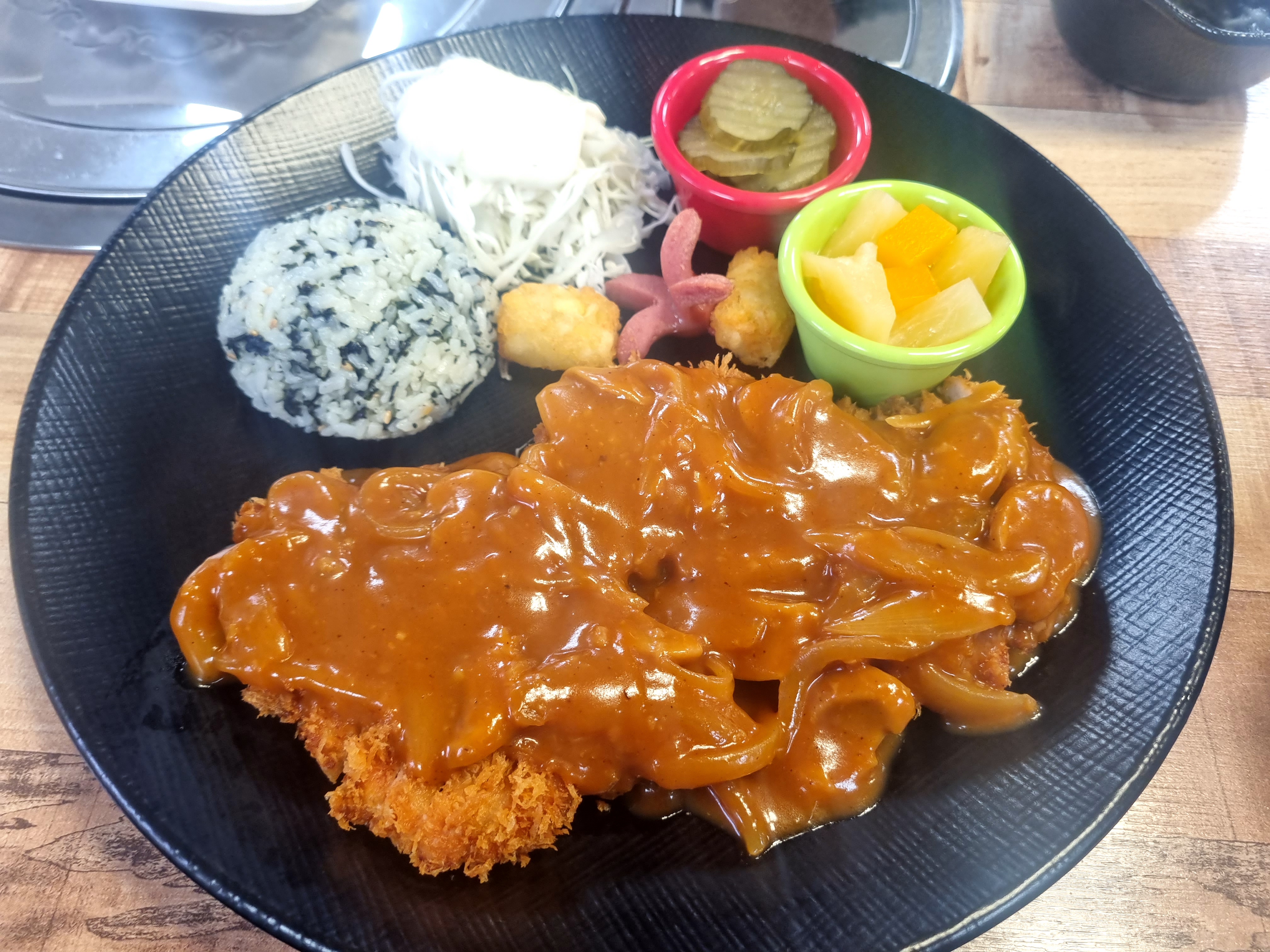  천안 입장면 점심맛집 칼국수 집에서 파는 경양식 수제돈까스