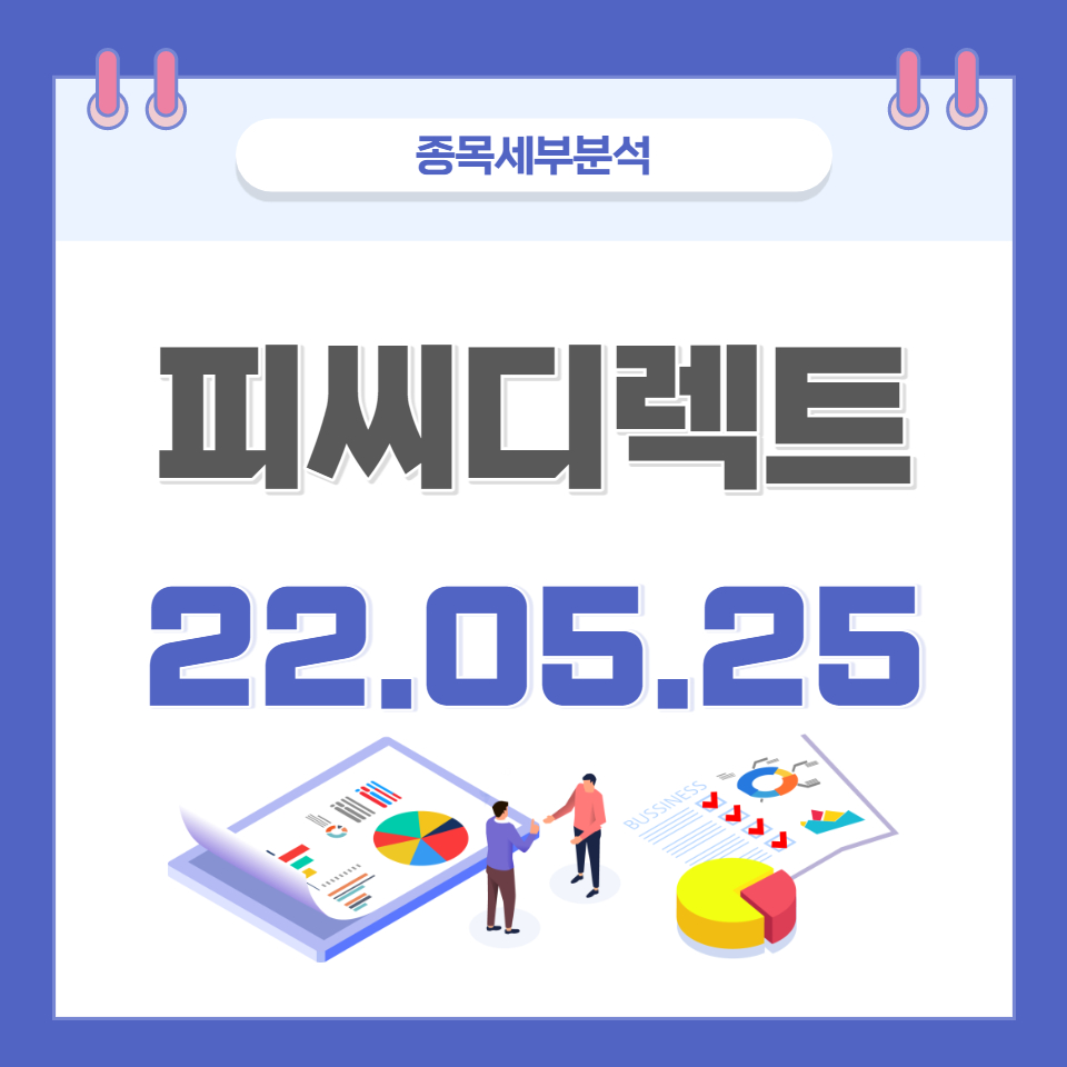  피씨디렉트 주가 및 전망 종목분석 (22.05.25)