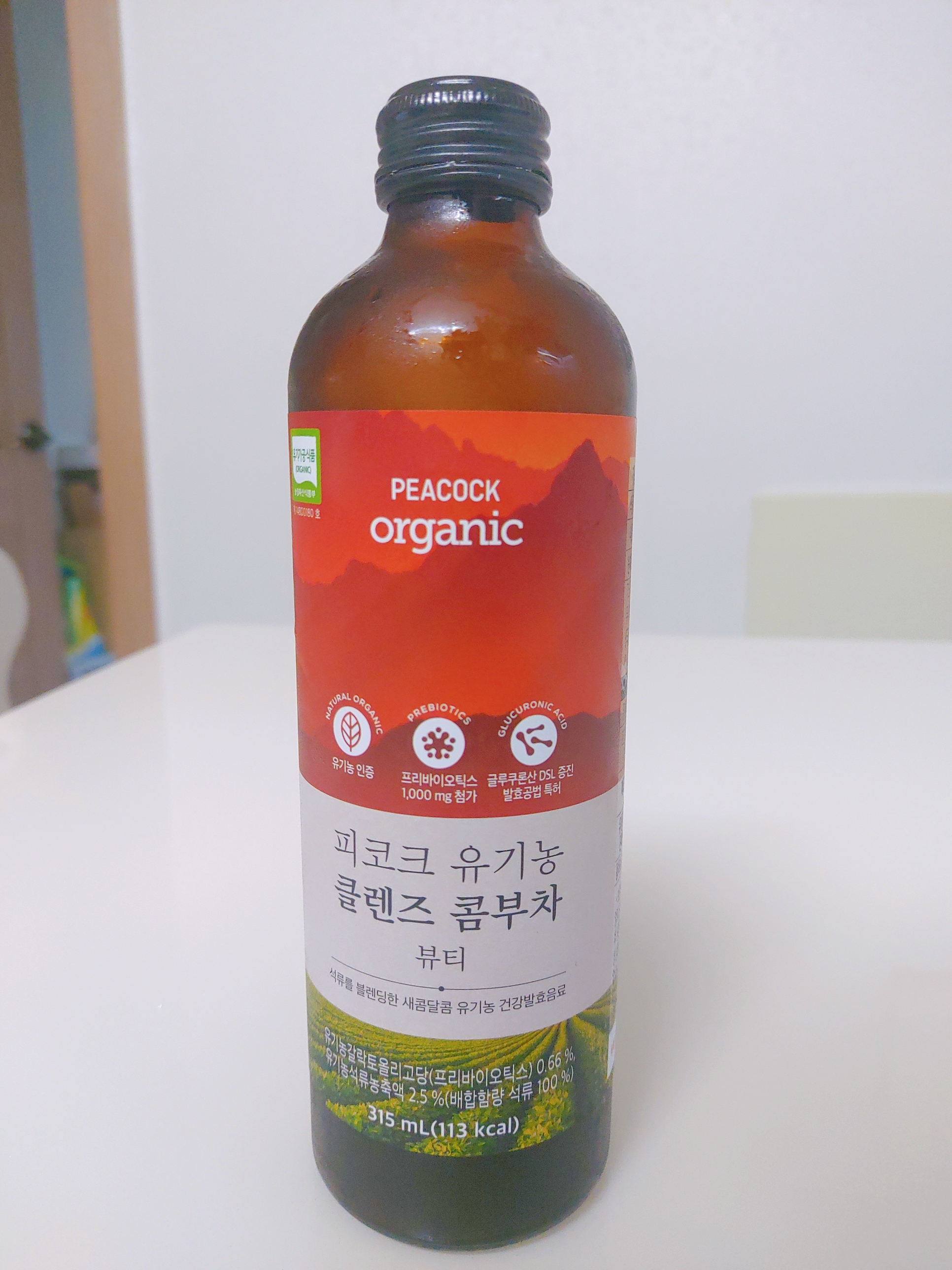  [음료리뷰]피코크 유기농 클렌즈 콤부차 뷰티 후기