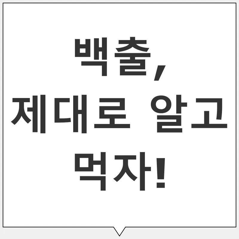 백출 효능_3