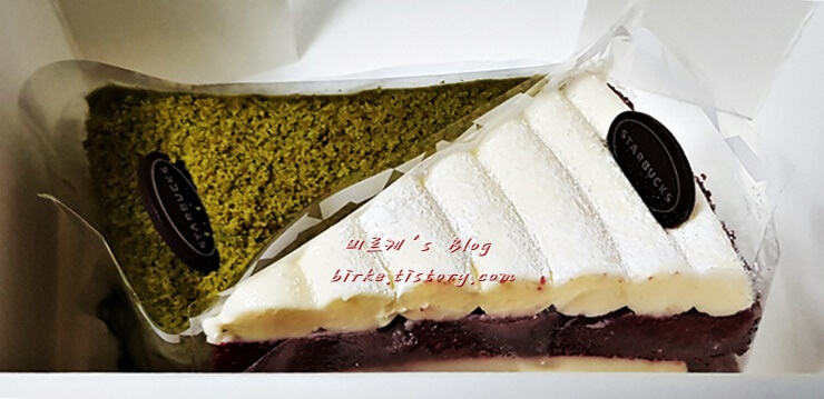 진한 녹차 생크림 케이크, 레드벨벳 크림치즈 케이크