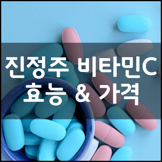 진정주-비타민C-1000-2000-효능-가격