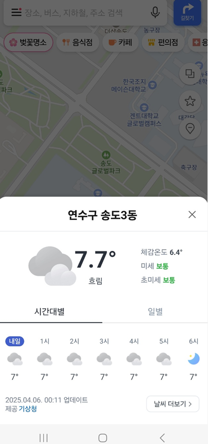 오늘의 날씨, 내일의 날씨, 주말 날씨 확인하는 가장 쉬운 방법