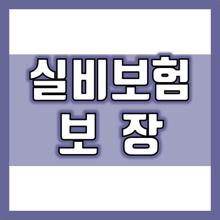  실비보험 보장, 4세대 단독실비 및 간편심사 유병자실비보험